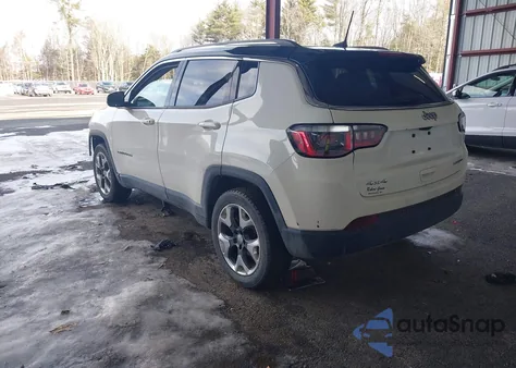 2018 Jeep Compass Limited 4X4 из США, поврежденный, VIN 3C4NJDCB2JT190458
